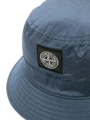 Stone Island Logo Nylon Bucket Hat