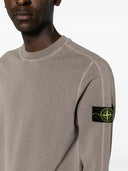Stone Island Logo Cotton Sweatshirt