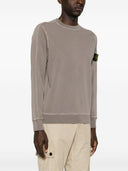 Stone Island Logo Cotton Sweatshirt