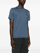 Stone Island Logo Cotton T Shirt