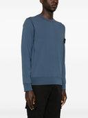 Stone Island Logo Cotton Sweatshirt