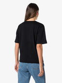 T-shirt en coton de logo Saint Laurent
