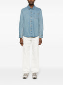 A.P.C. Logo Denim Shirt