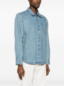 A.P.C. Logo Denim Shirt