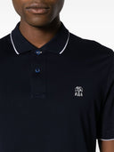 Brunello Cucinelli Logo Cotton Polo Shirt