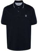 Brunello Cucinelli Logo Cotton Polo Shirt