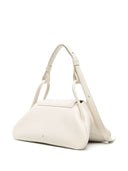Amina Muaddi Gemini Leather Shoulder Bag