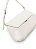 Amina Muaddi Ami Leather Shoulder Bag