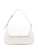 Amina Muaddi Ami Leather Shoulder Bag