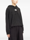 Mm6 Maison Margiela Logo Cotton Hoodie