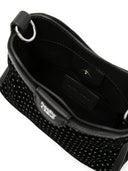 Vedi By Chloé Joan Rhinestone Velvet Crossbody Bag