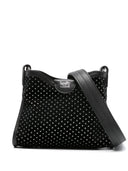 Vedi By Chloé Joan Rhinestone Velvet Crossbody Bag