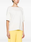 Fabiana Filippi Organic Cotton Boat Neck Swater
