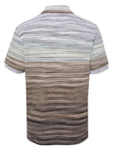 Missoni Tie Dye Print Cotton Polo Shirt