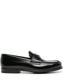 Prada Brushed Leather Loafers