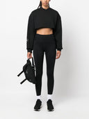 Adidas By Stella Mc Cartney Organic Cotton Cropped Sweatshirt