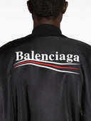 Balenciaga Political Campaign Nylon Bomber Jacket
