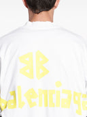 Maglietta in cotone tipo balenciaga