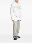Balenciaga Tape Type Cotton Hoodie