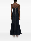 Alice + Olivia Natacha Denim Maxi Dress