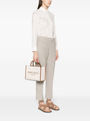 Jimmy Choo Avenue S Tela tote e tote bag in pelle