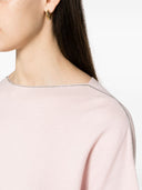 Fabiana Filippi Organic Cotton Boat Neck Swater