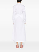 Fabiana Filippi Crossed Detail Cotton Shirt Dress
