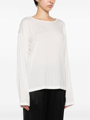 Fabiana Filippi Long Sleeve Viscose Top