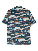 Ps By Paul Smith Printed Casual Shirt