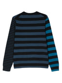 Ps By Paul Smith Striped Cotton Crewneck Sweater