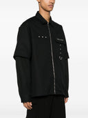Givenchy Cotton Zip Up Shirt