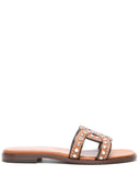 Tod's Leather Flat Sandals