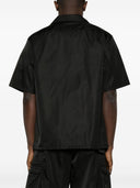 قميص برادا ري نايلون بأكمام قصيرة