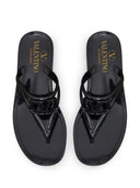 Valentino Garavani V Logo Signature Thong Sandals