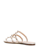 Valentino Garavani Rockstud Leather Flat Sandals