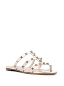 Valentino Garavani Rockstud Leather Flat Sandals