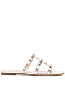 Valentino Garavani Rockstud Leather Flat Sandals