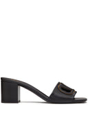 Valentino Garavani V Logo Cut Out Sandals
