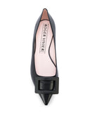 Roger Vivier Gommettine Leather Ballet Flats