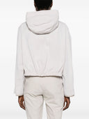 Brunello Cucinelli Cotton Blend Hooded Jacket