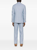 Brunello Cucinelli Linend Striped Double Breasted Suit