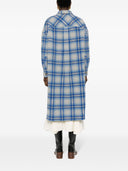 Isabel Marant Fontizia Checked Wool Coat