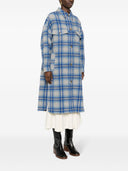 Isabel Marant Fontizia Checked Wool Coat