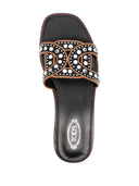 Tod's Leather Flat Sandals