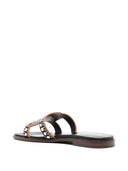 Tod's Leather Flat Sandals
