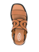 Tod's Leather Platform Sandals