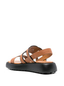 Tod's Leather Platform Sandals