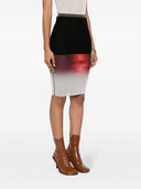 Ottolinger Fade Print Mesh Midi Skirt