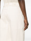 Max Mara Wide Leg Cotton Trousers
