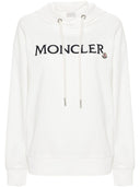 Moncler logo con capucha de algodón